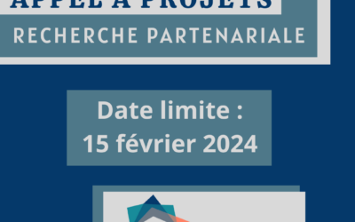 Nouvel appel à projets de recherche partenariale